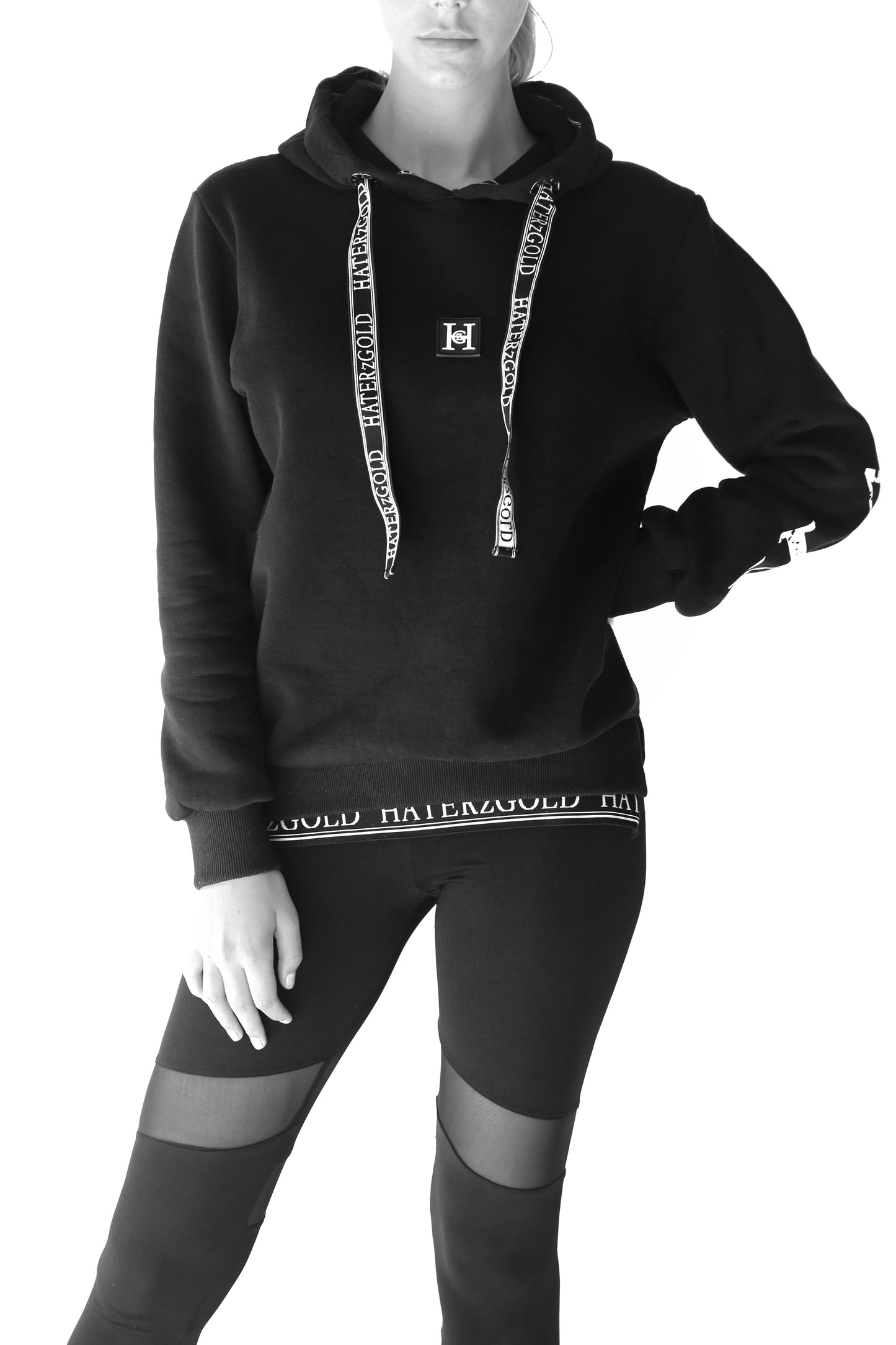 HATERzGOLD Hoodie Damen