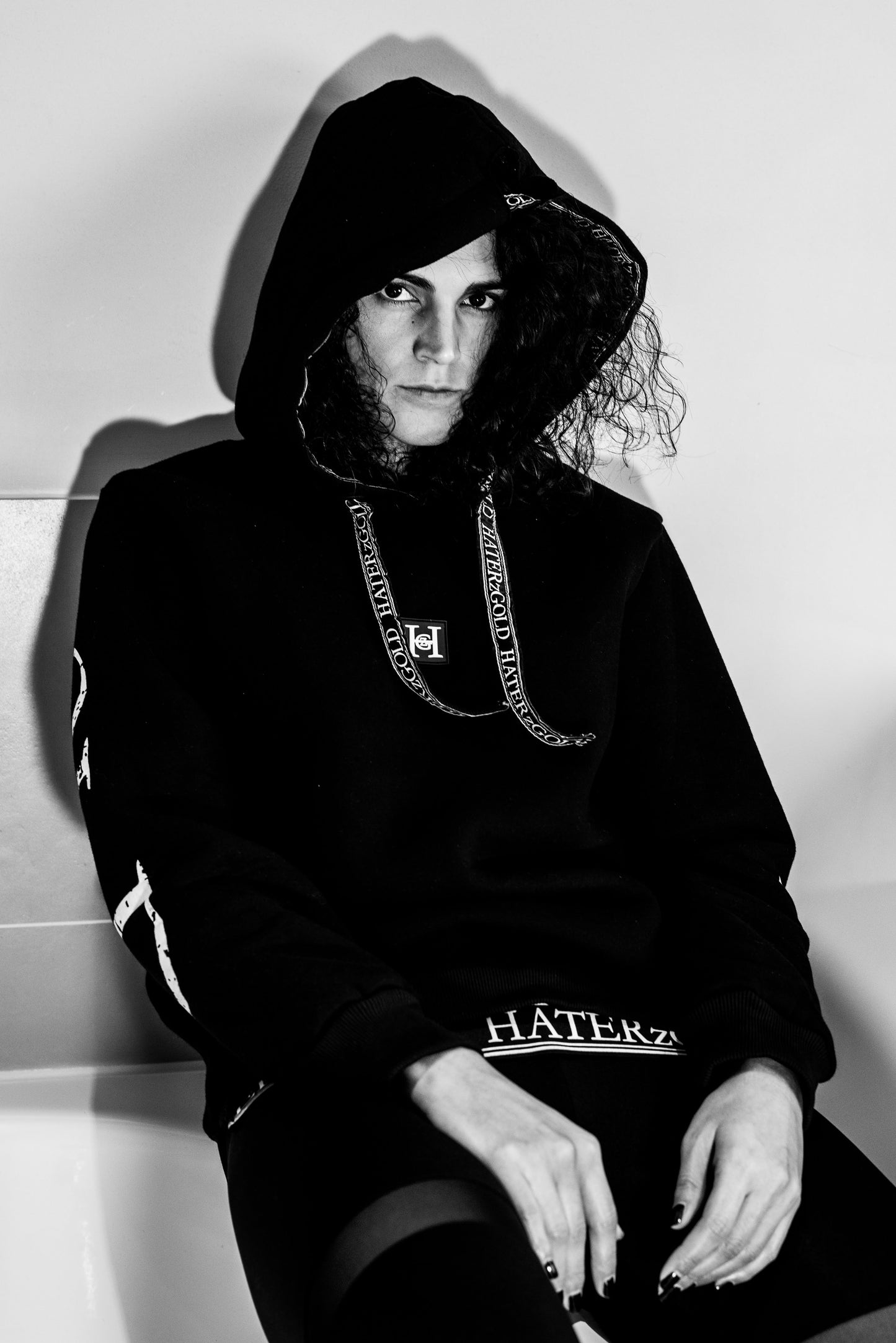 HATERzGOLD Hoodie Damen