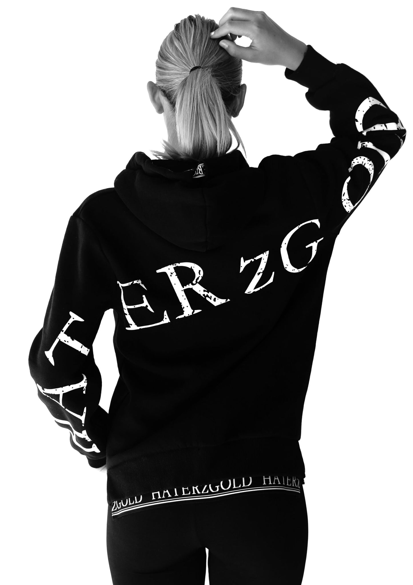 HATERzGOLD Hoodie Damen